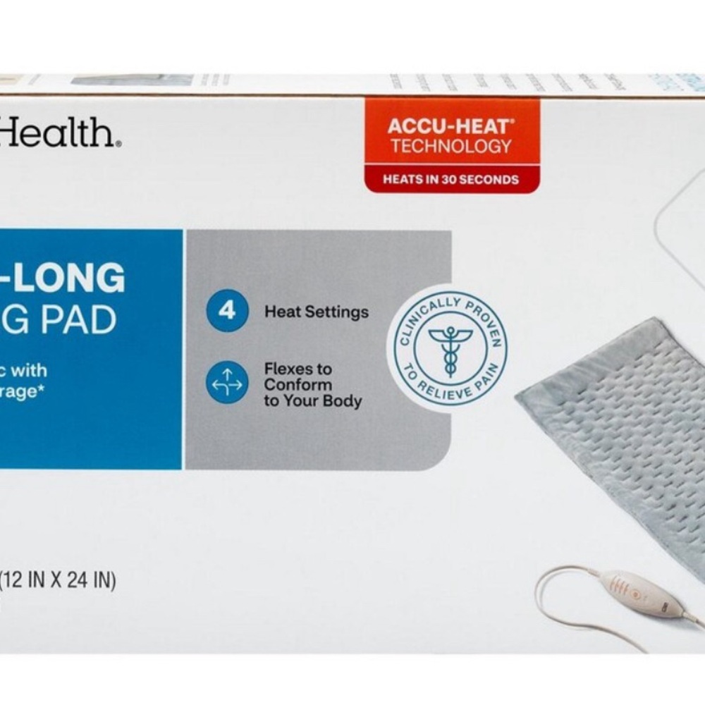 CVS Extra-Long Heating Pad - Picture 5 of 9